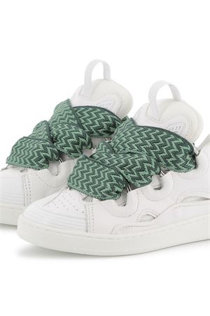 white leather sneakers LANVIN KIDS | N3021810P